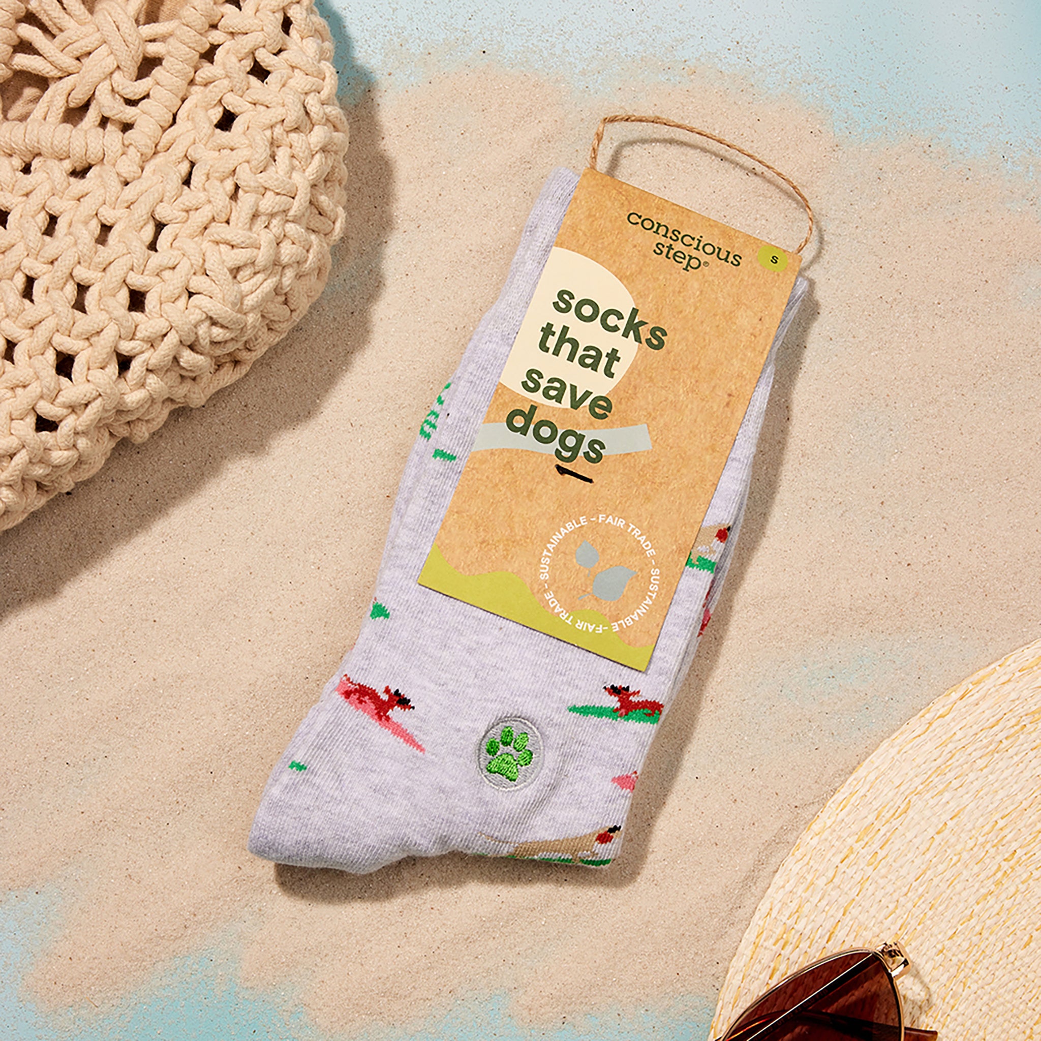 Socks that Save Dogs - Conscious Step