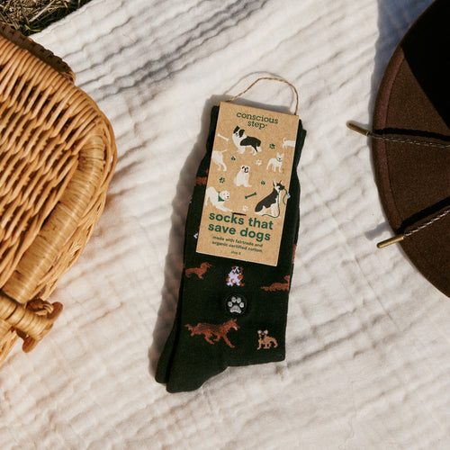 Socks that Save Dogs - Conscious Step