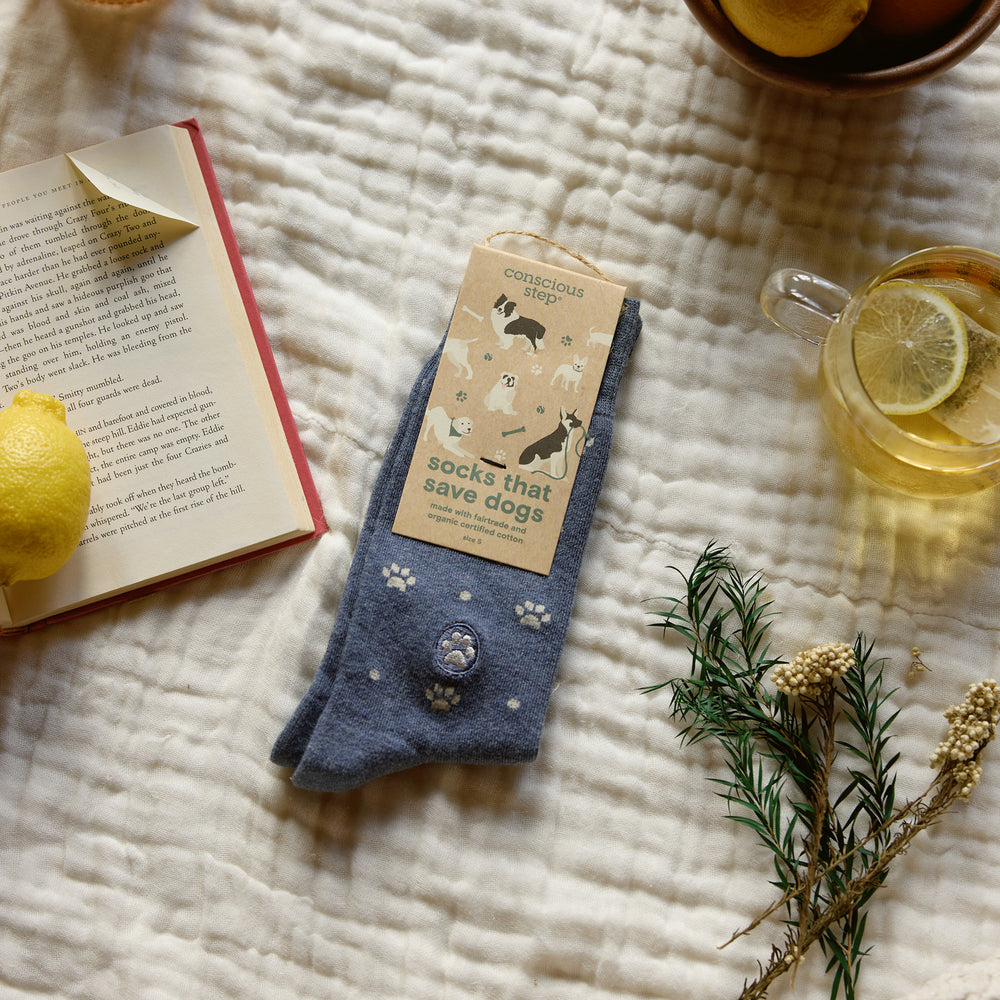 Socks that Save Dogs - Conscious Step