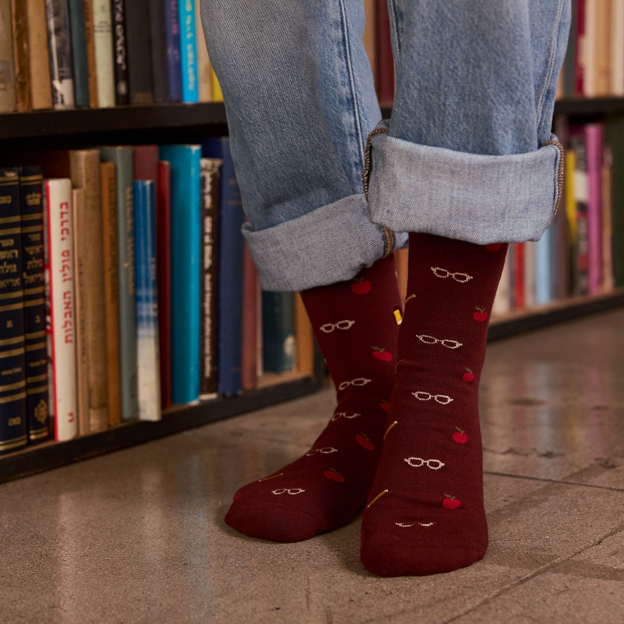 Socks that Give Books - Conscious Step