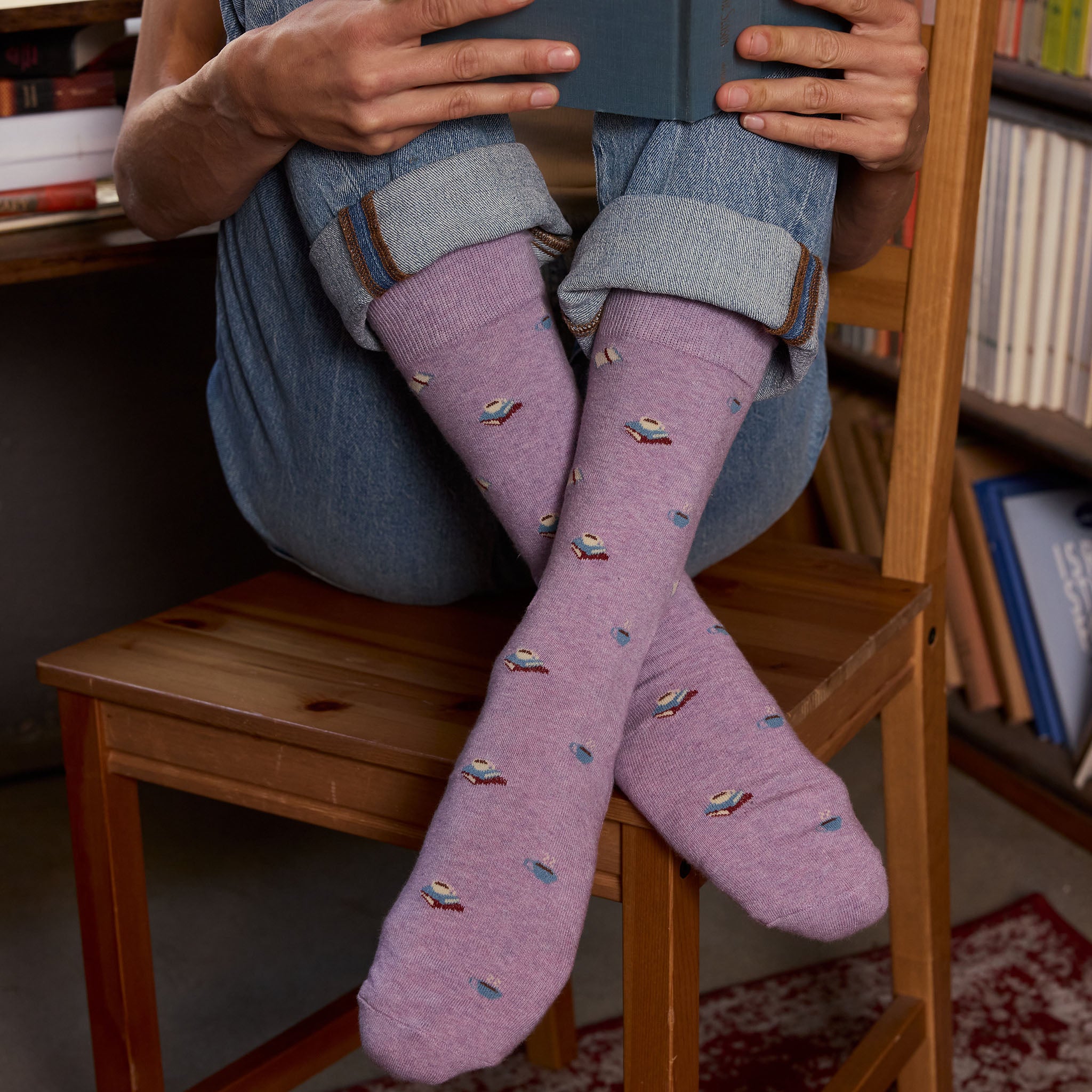 Socks that Give Books - Conscious Step