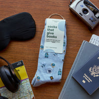 Socks that Give Books - Conscious Step