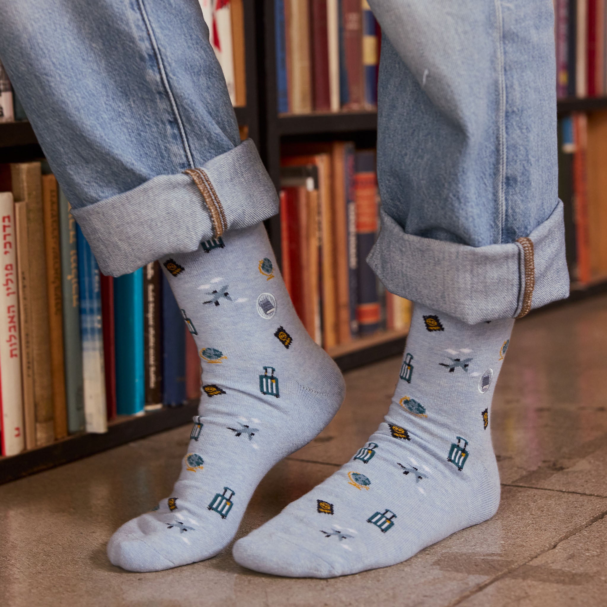 Socks that Give Books - Conscious Step