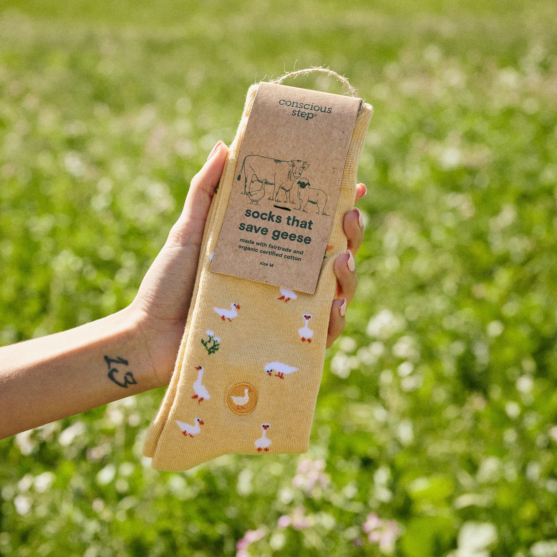 Socks that Save Geese - Conscious Step