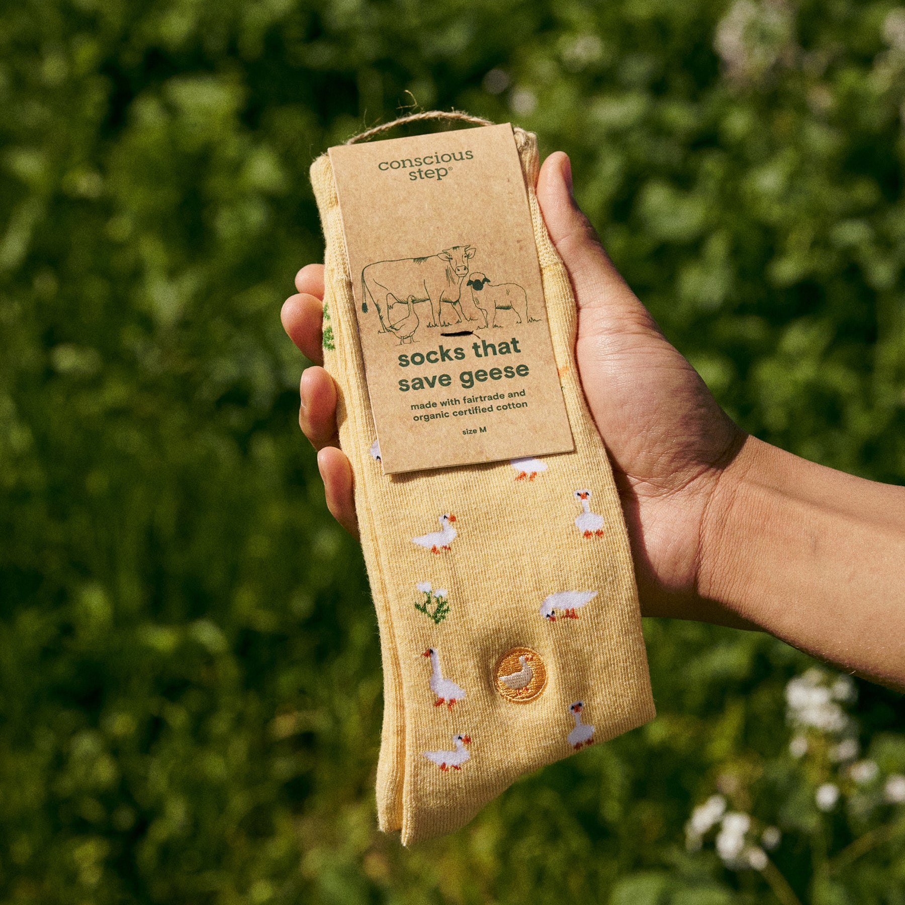 Socks that Save Geese - Conscious Step