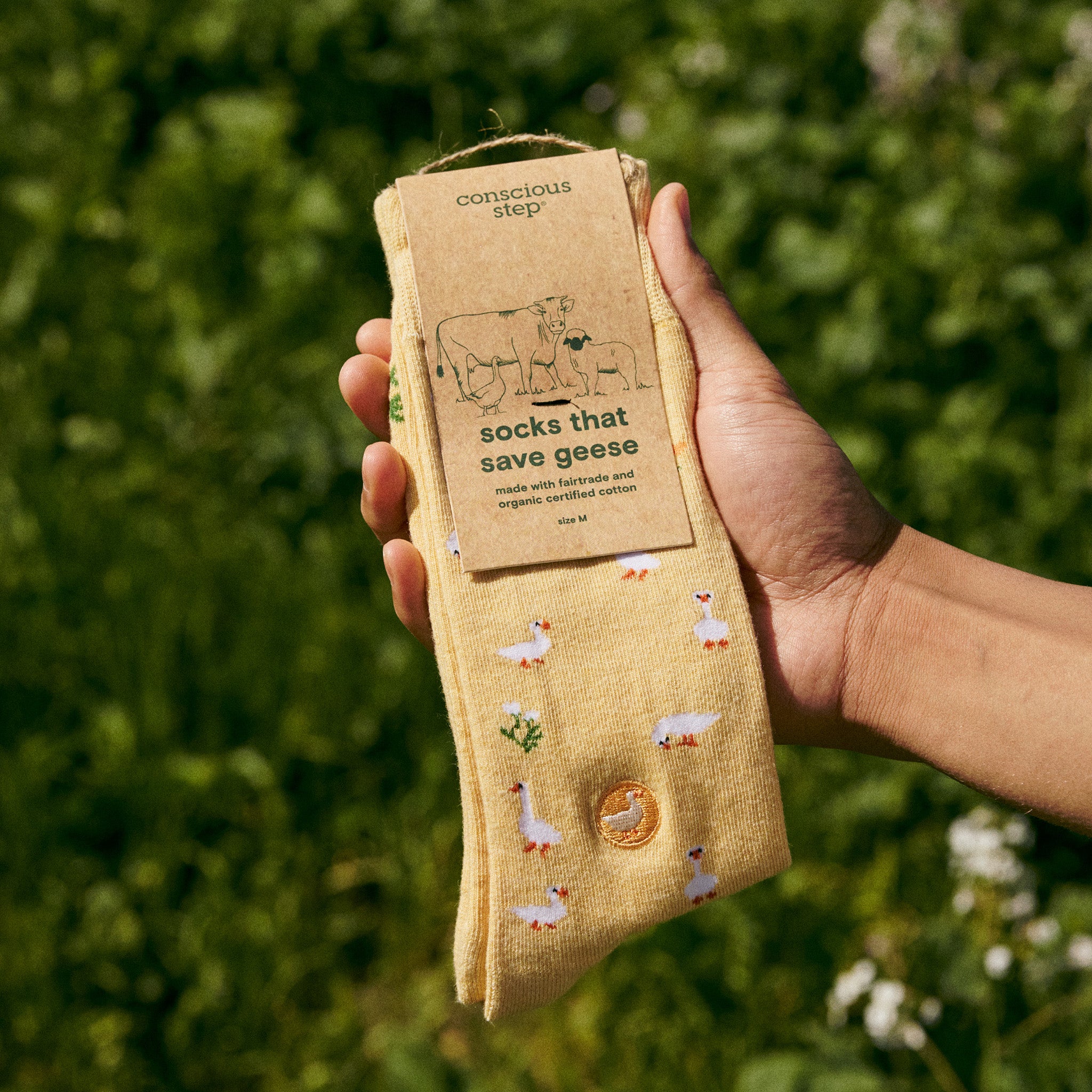 Socks that Save Geese - Conscious Step