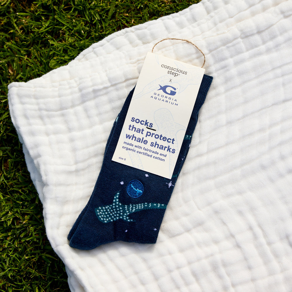 Socks that Protect Whale Sharks - Conscious Step