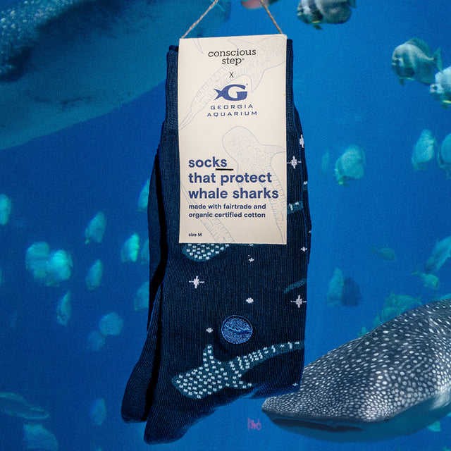 Socks that Protect Whale Sharks - Conscious Step