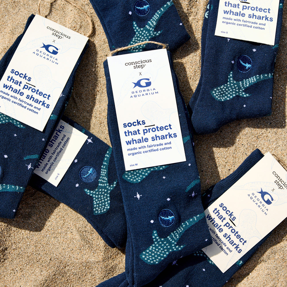 Socks that Protect Whale Sharks - Conscious Step