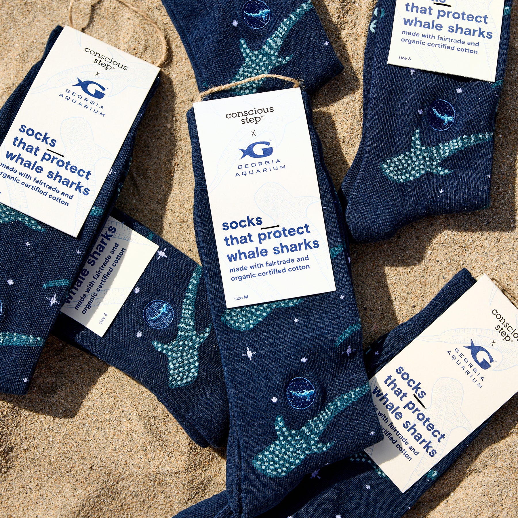 Socks that Protect Whale Sharks - Conscious Step