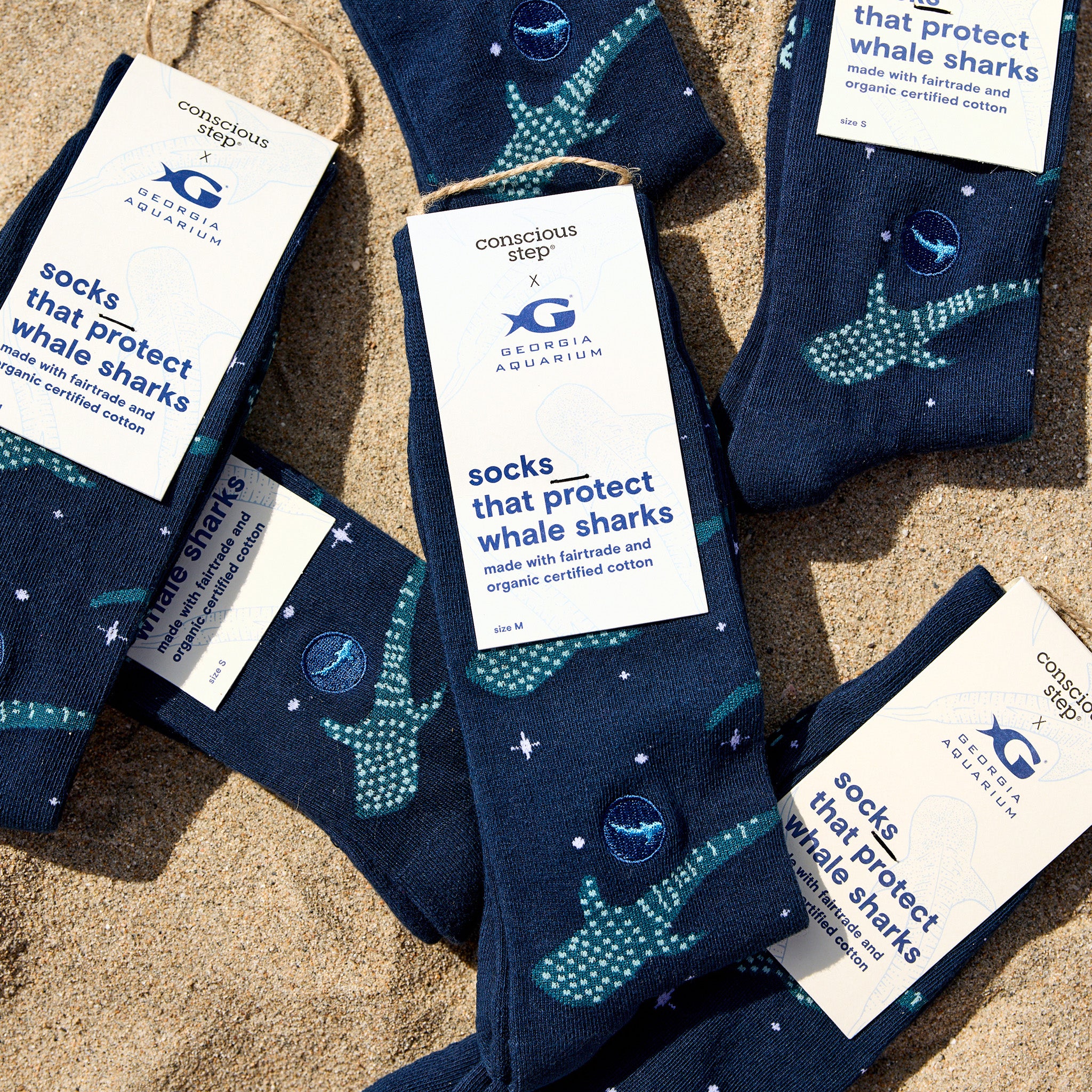 Socks that Protect Whale Sharks - Conscious Step