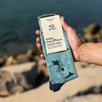 Socks that Protect Manta Rays - Conscious Step