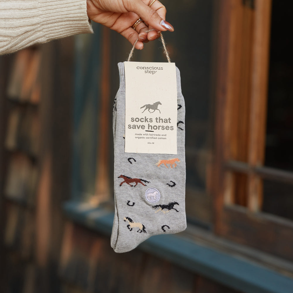 Socks that Save Horses - Conscious Step
