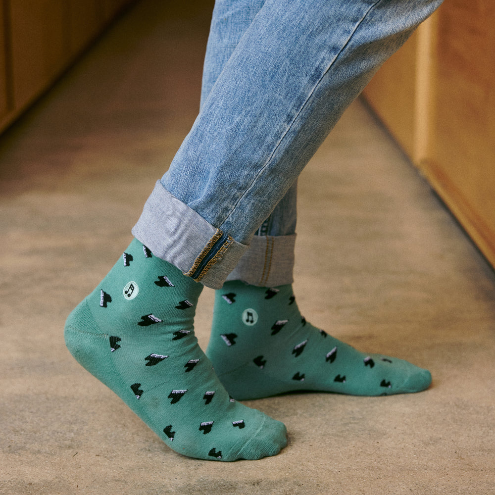 Socks that Support Music - Conscious Step