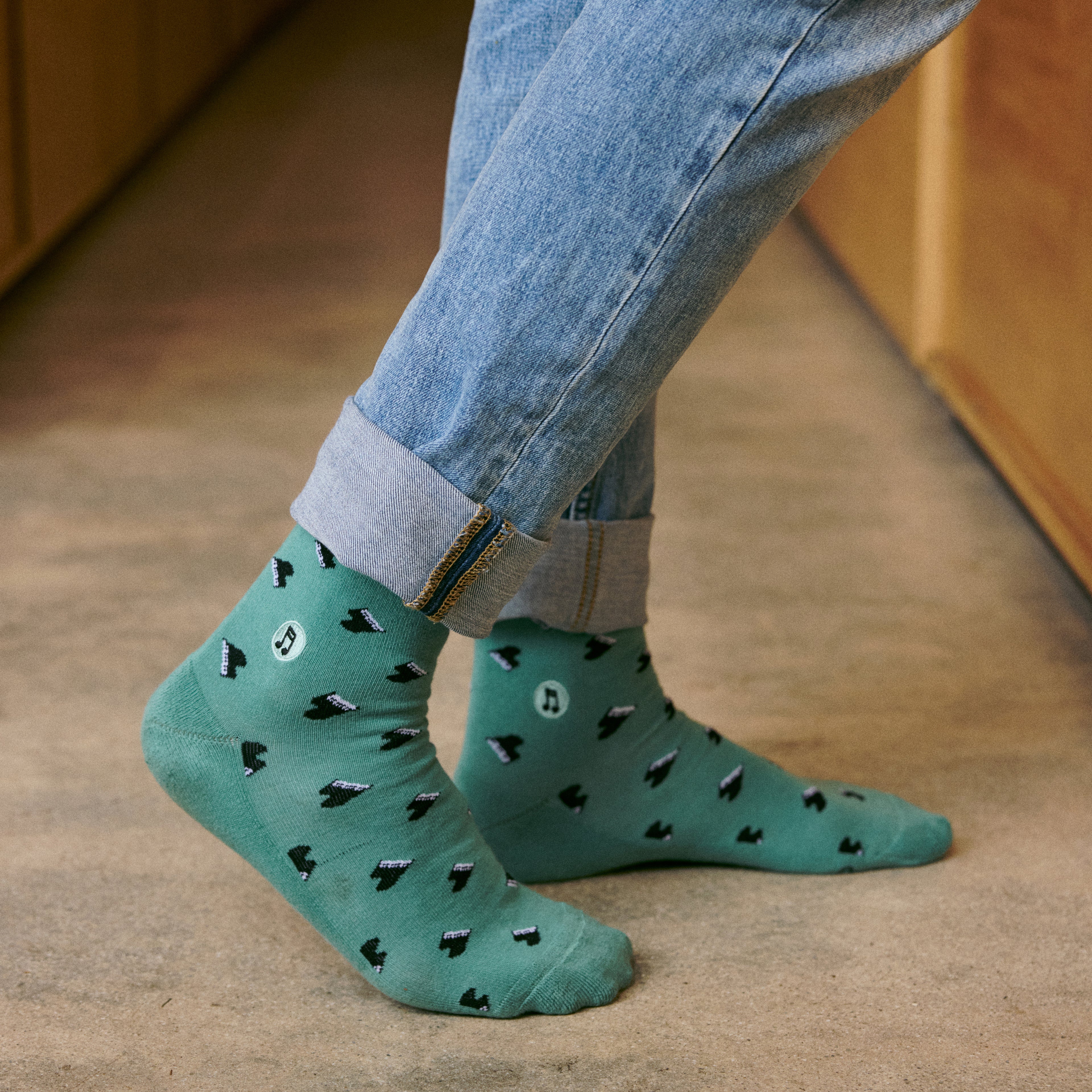 Socks that Support Music - Conscious Step