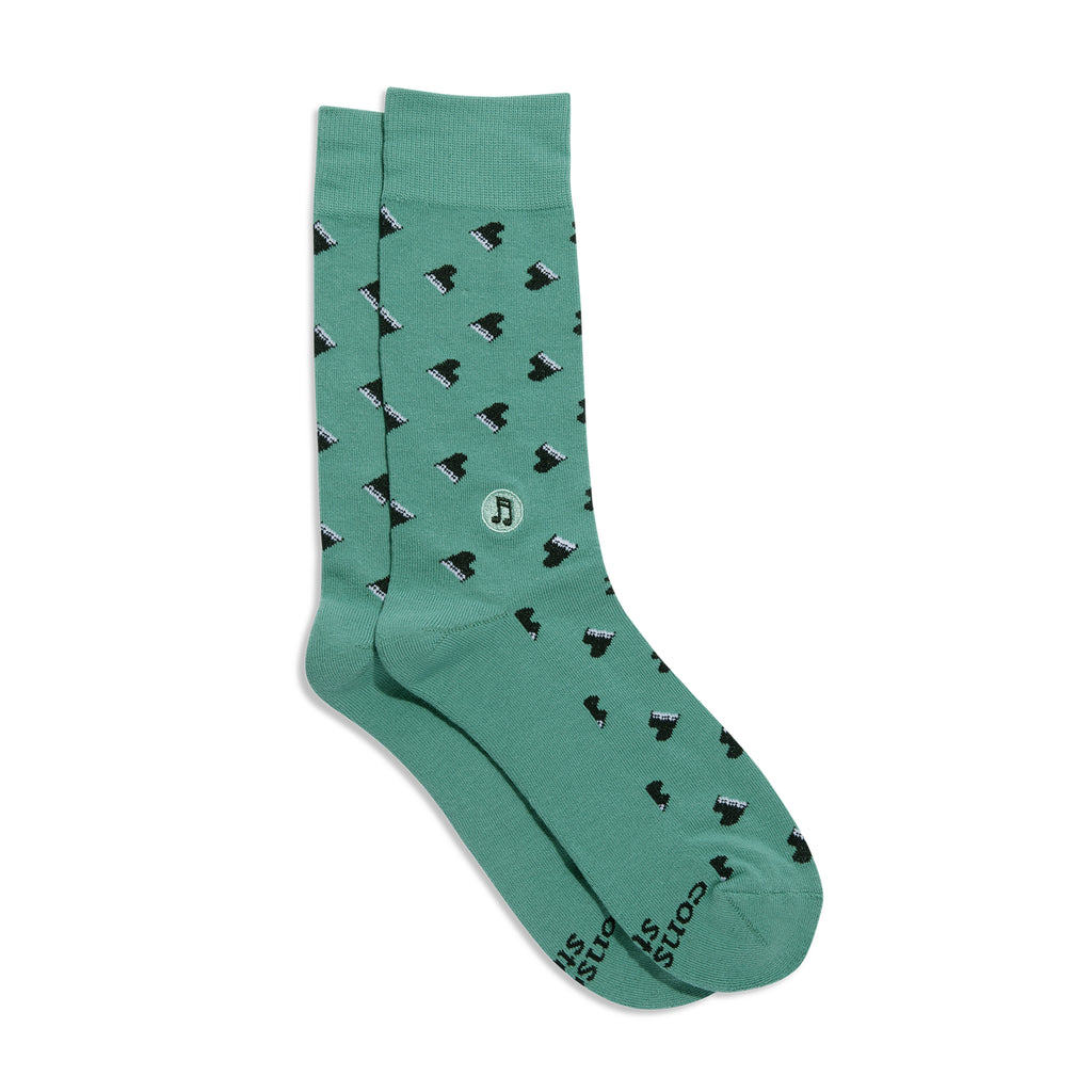 Socks that Support Music