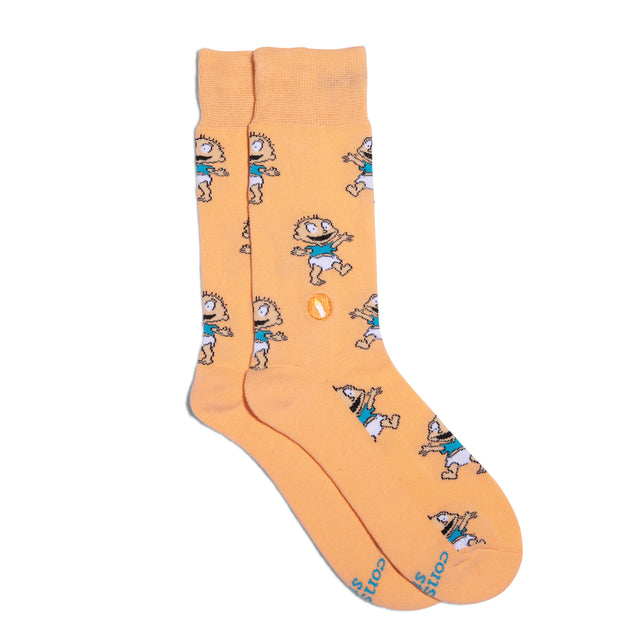 Rugrats Socks that Find a Cure - Conscious Step