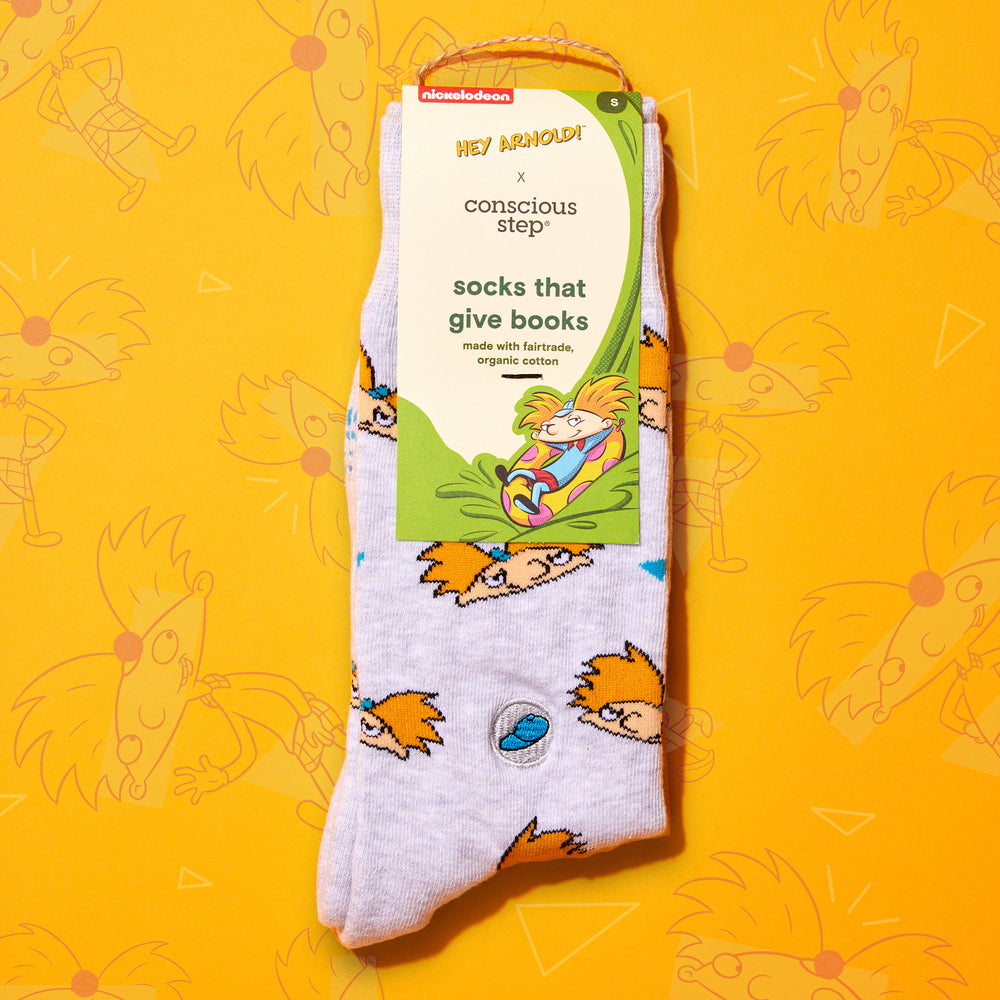 Hey Arnold Socks that Give Books - Conscious Step
