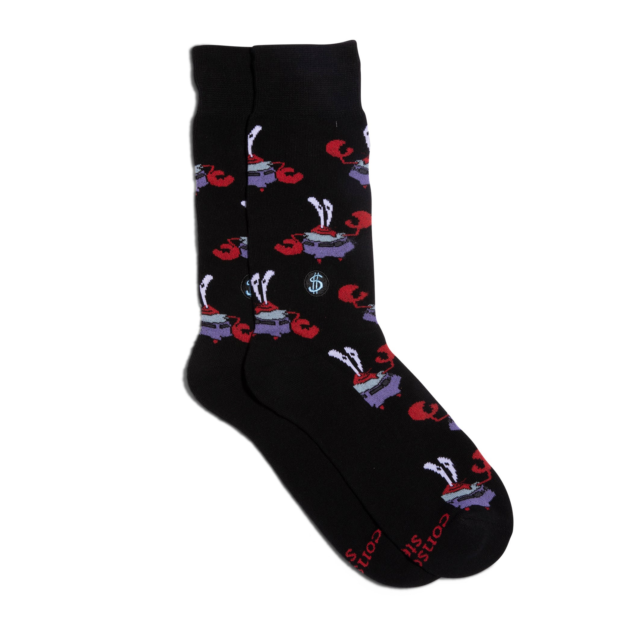 Mr. Krabs Socks that Protect Oceans - Conscious Step