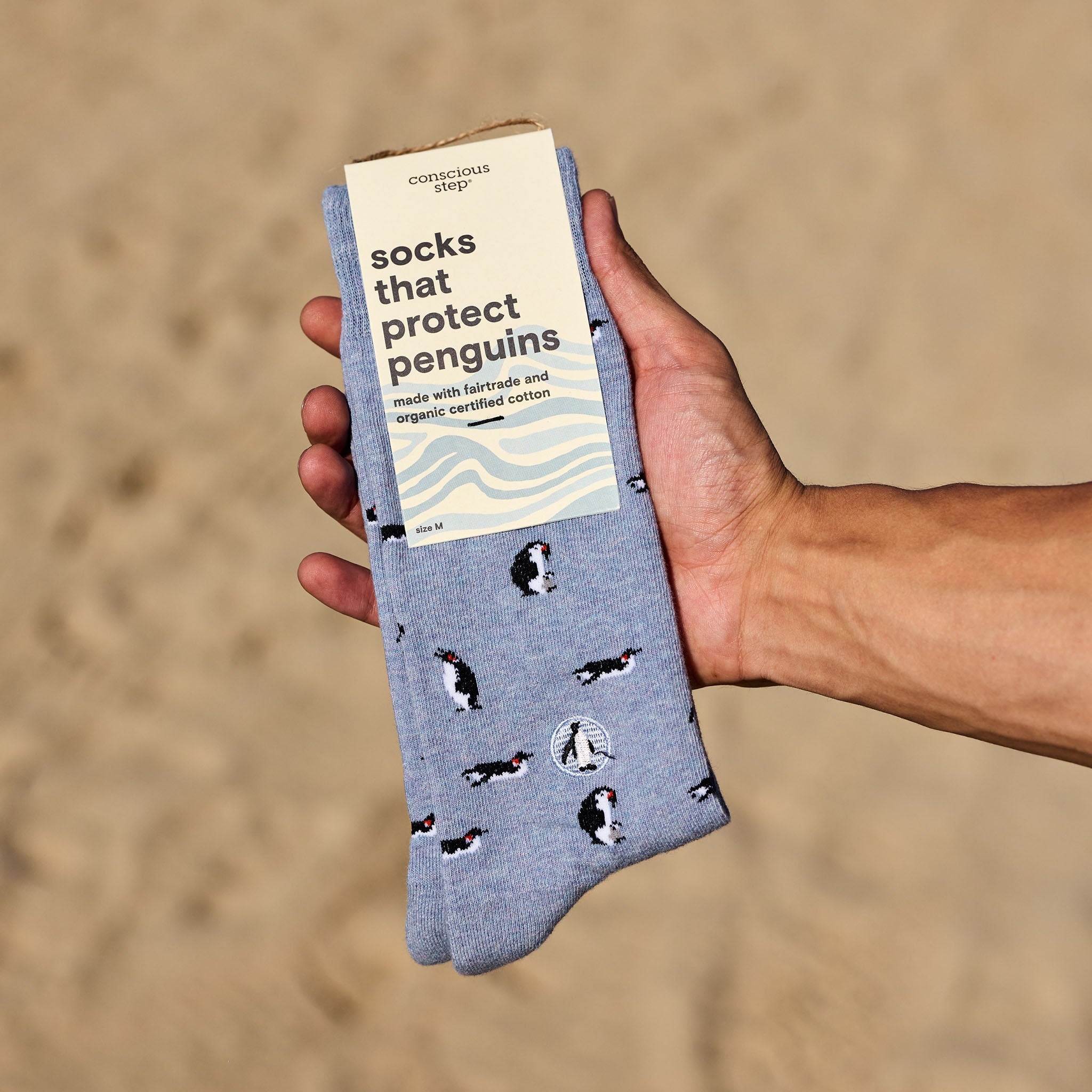 Socks that Protect Penguins - Conscious Step