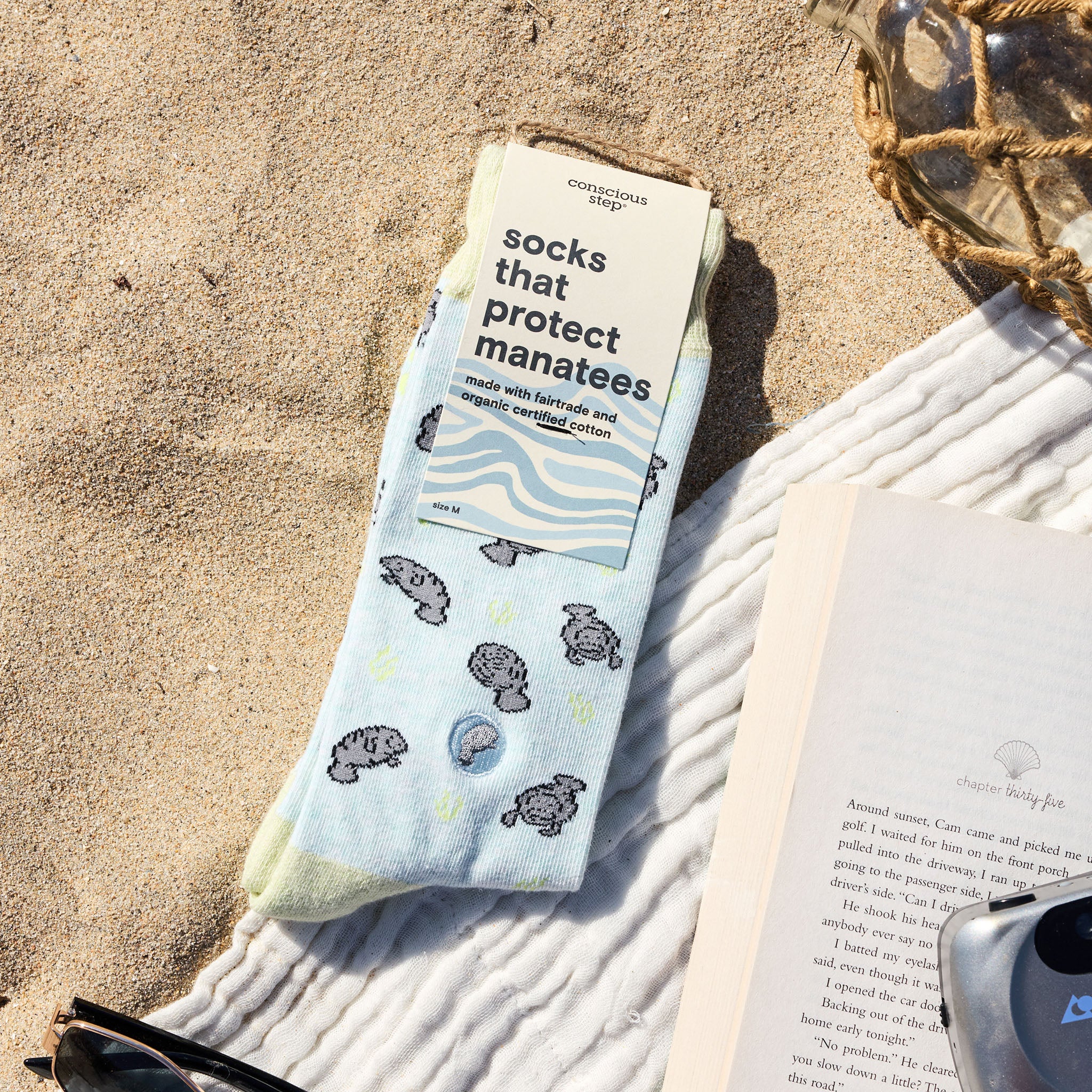 Socks that Protect Manatees - Conscious Step