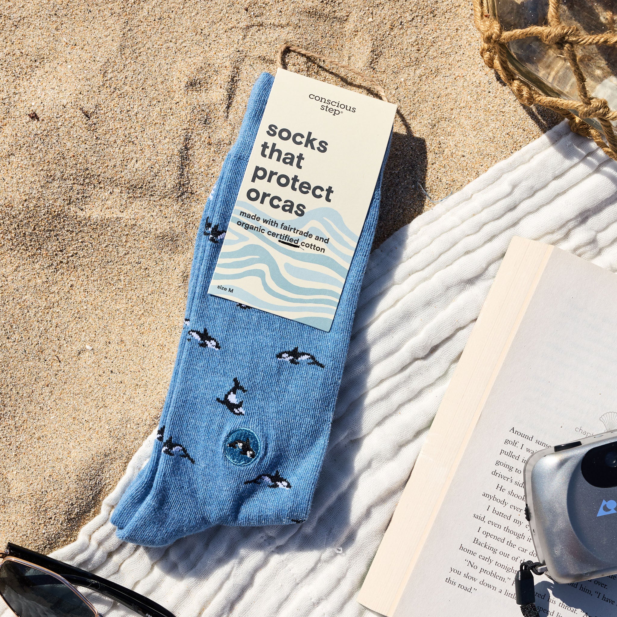 Socks that Protect Orcas - Conscious Step