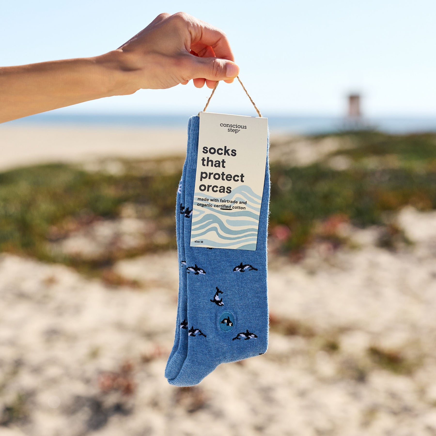 Socks that Protect Orcas - Conscious Step