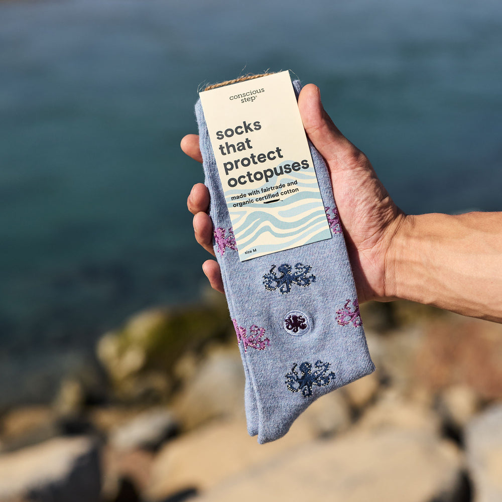 Socks that Protect Octopuses - Conscious Step