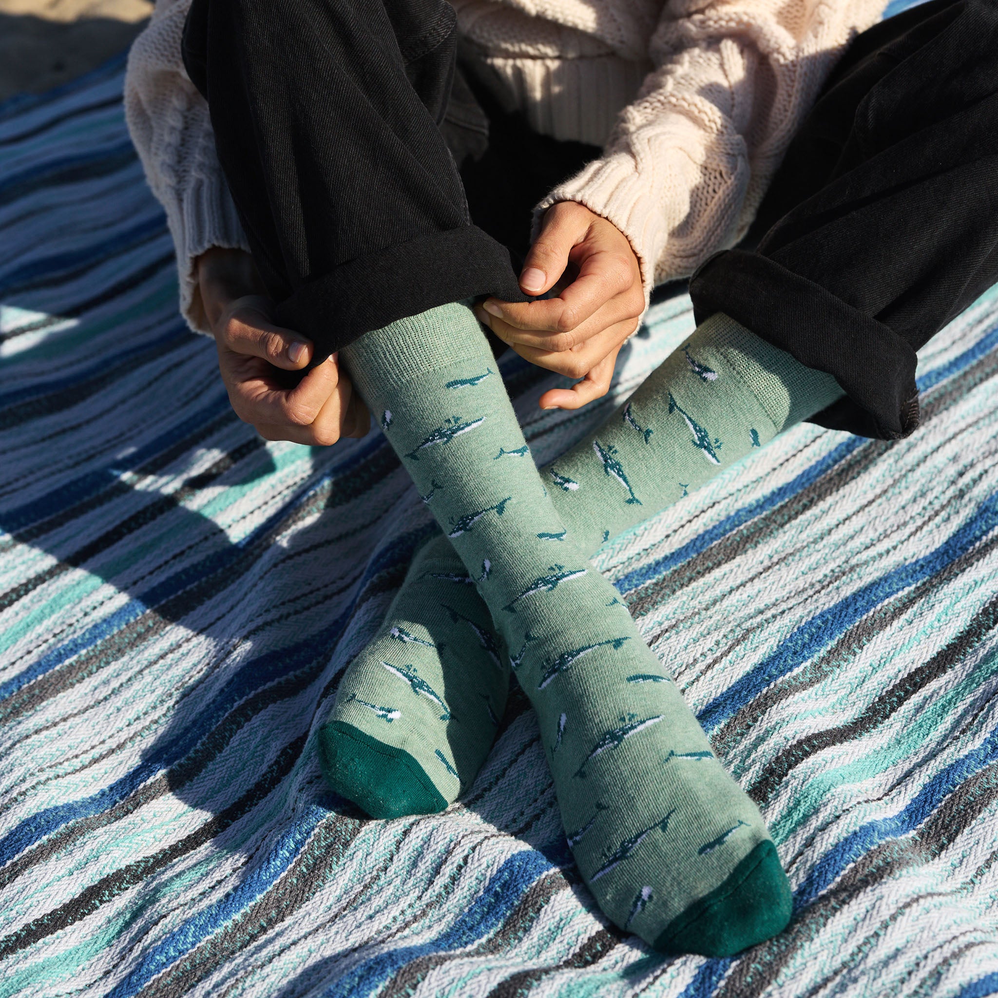 Socks that Protect Whales