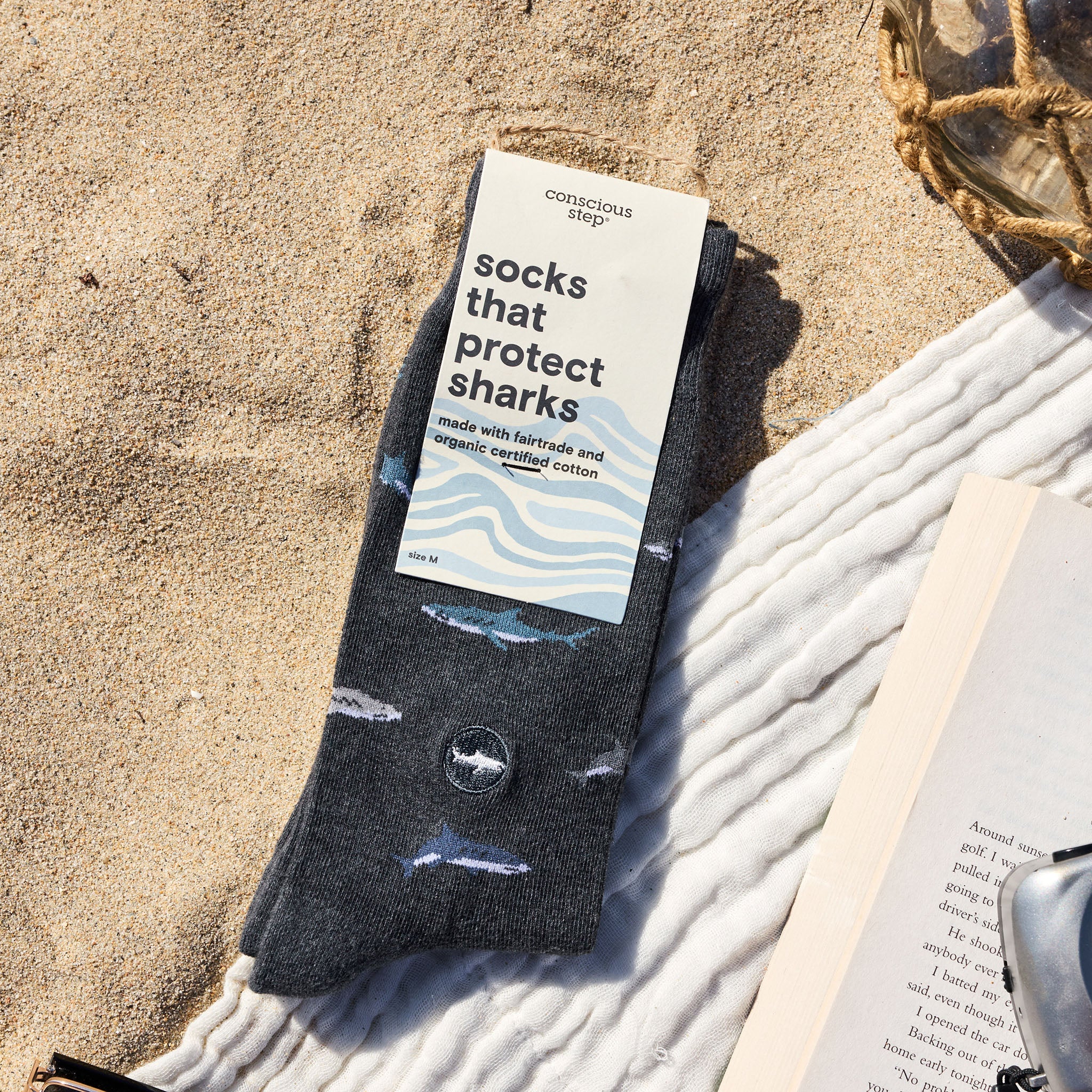 Socks that Protect Sharks - Conscious Step