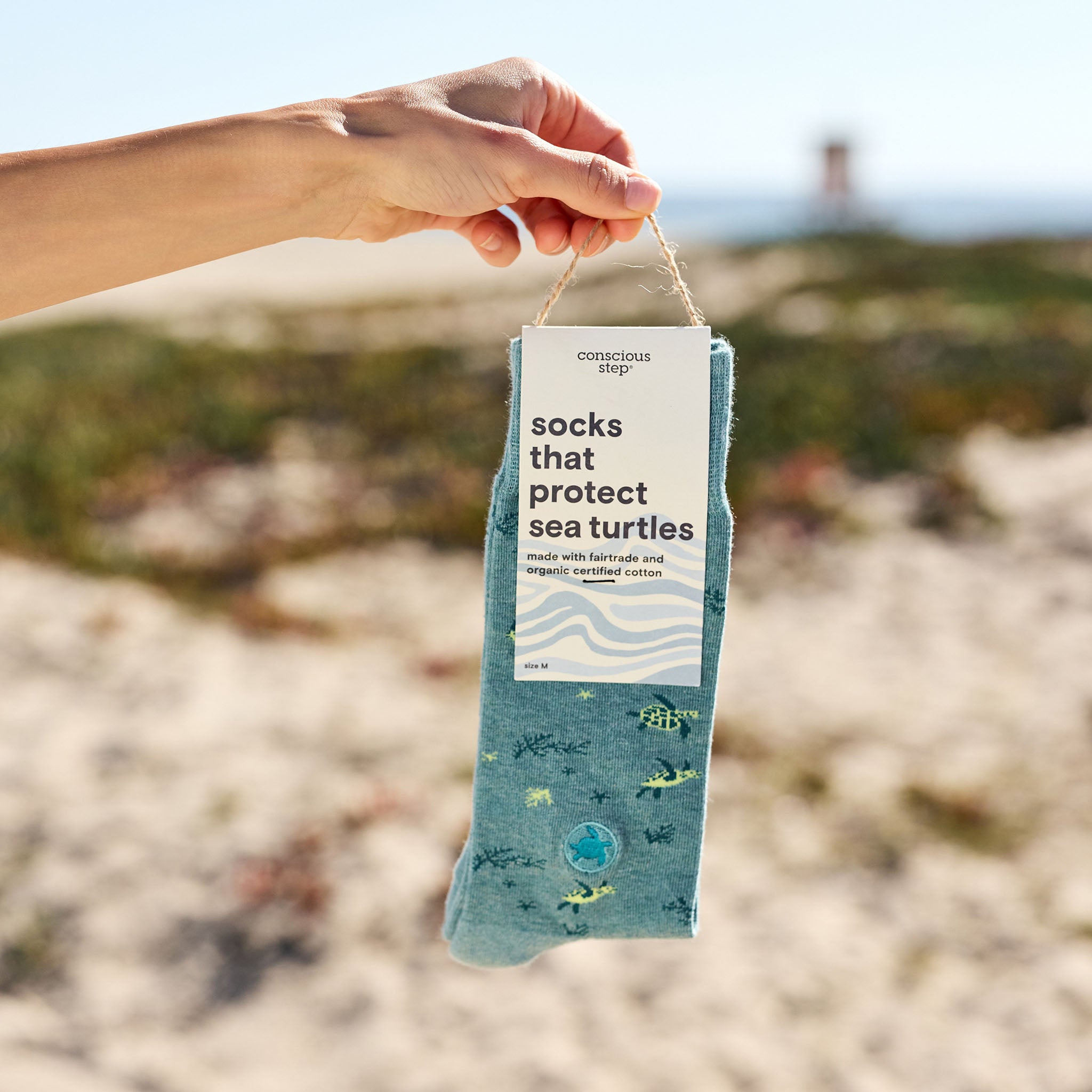 Socks that Protect Sea Turtles - Conscious Step