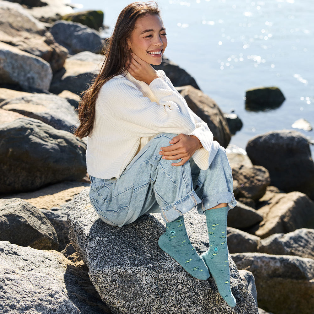 Socks that Protect Sea Turtles - Conscious Step