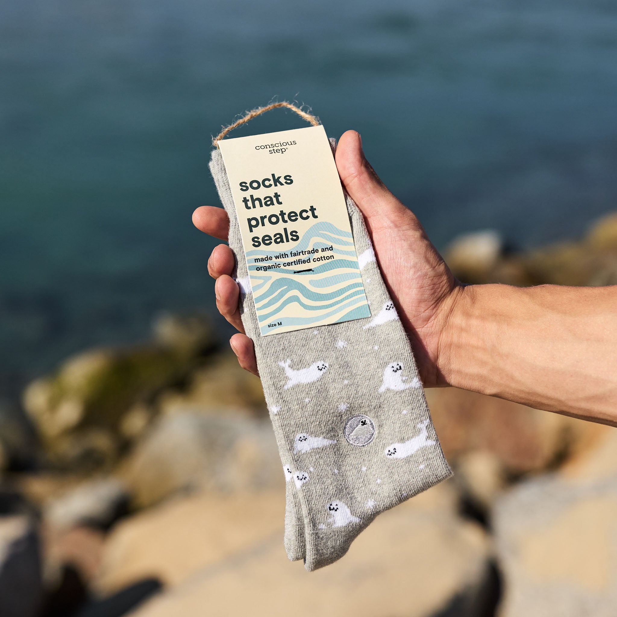 Socks that Protect Seals - Conscious Step