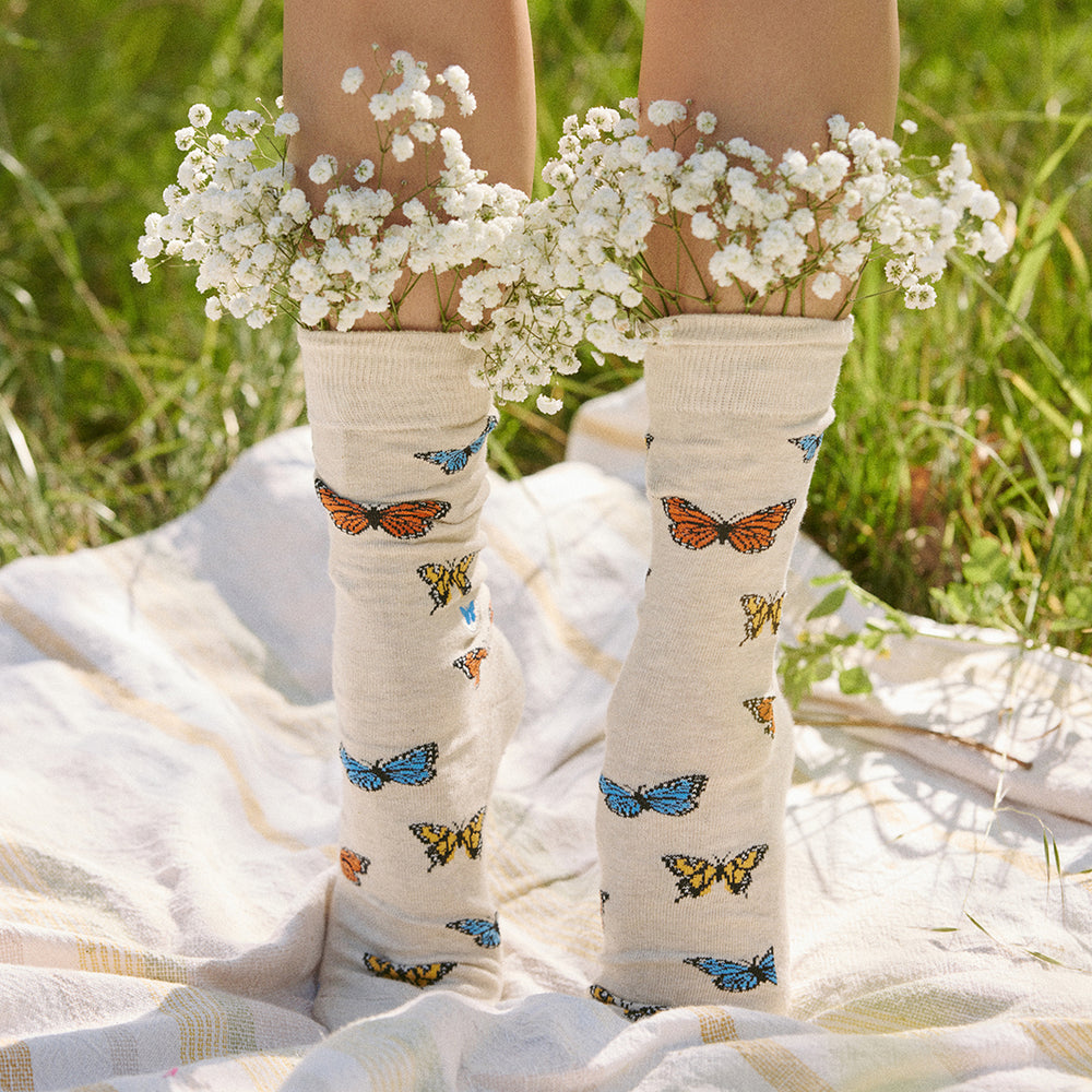 Socks that Protect Butterflies - Conscious Step