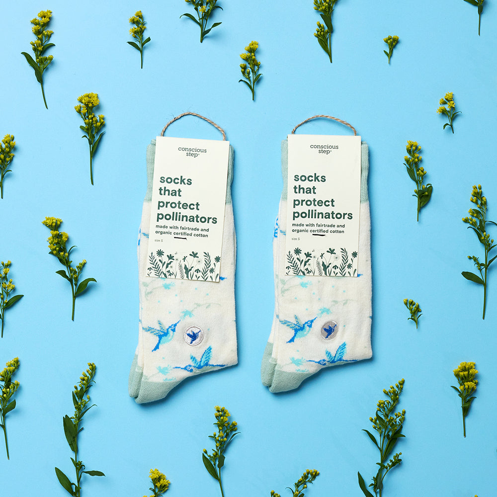 Socks that Protect Pollinators - Conscious Step