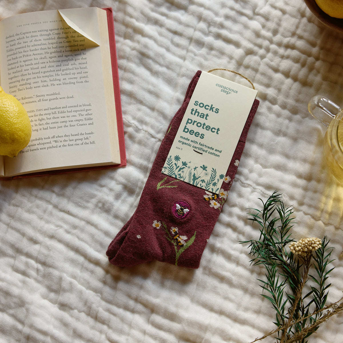 Socks that Protect Bees - Conscious Step