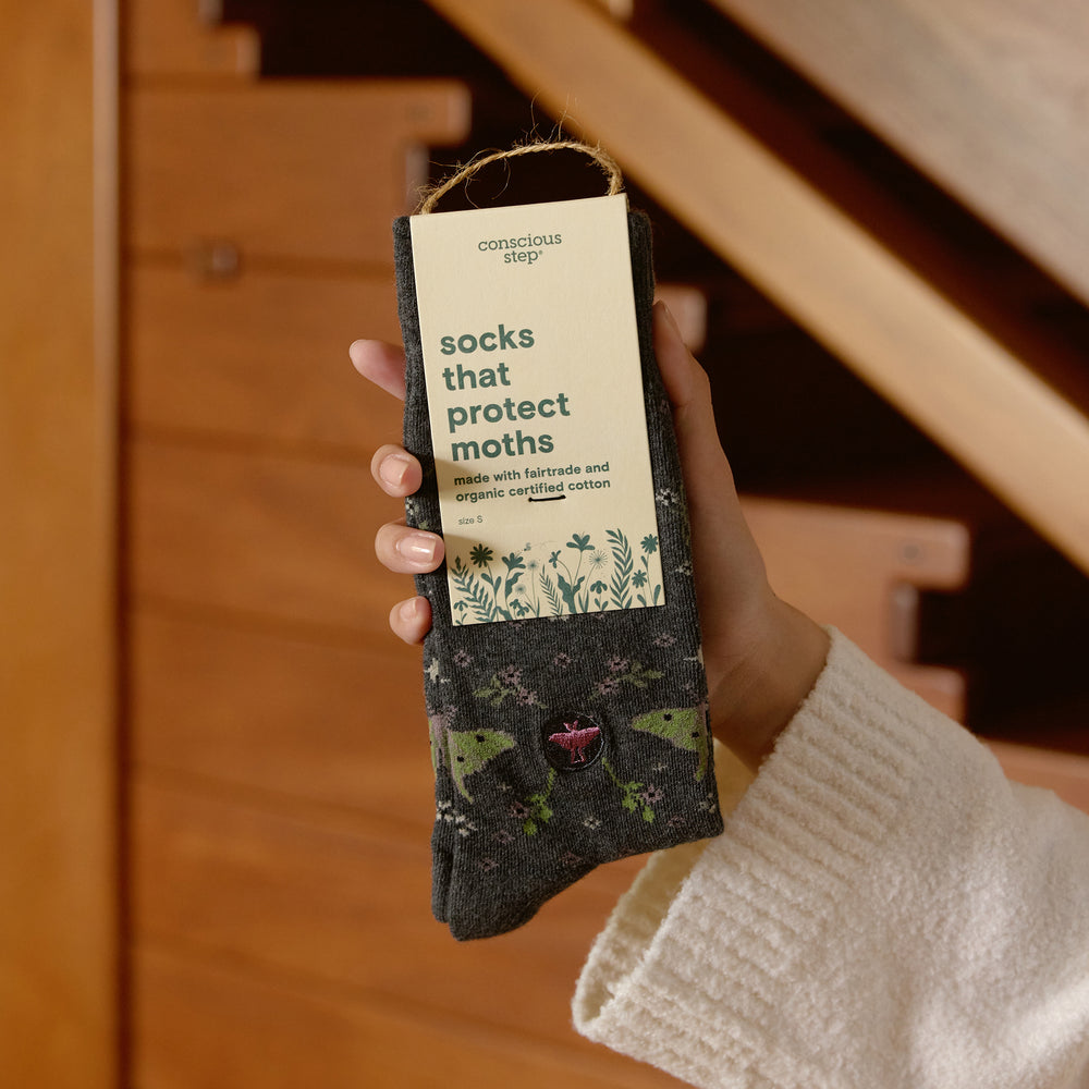Socks that Protect Moths - Conscious Step