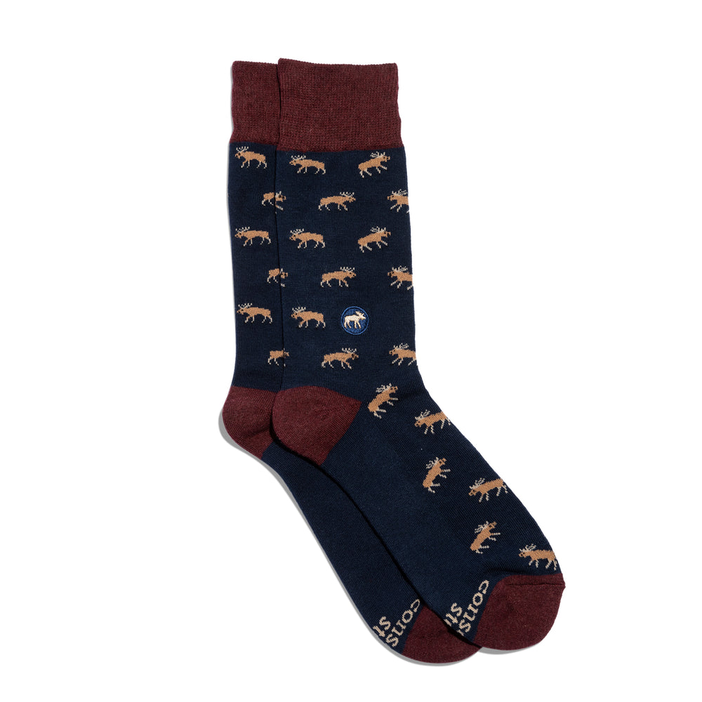 Socks that Protect Moose - Conscious Step