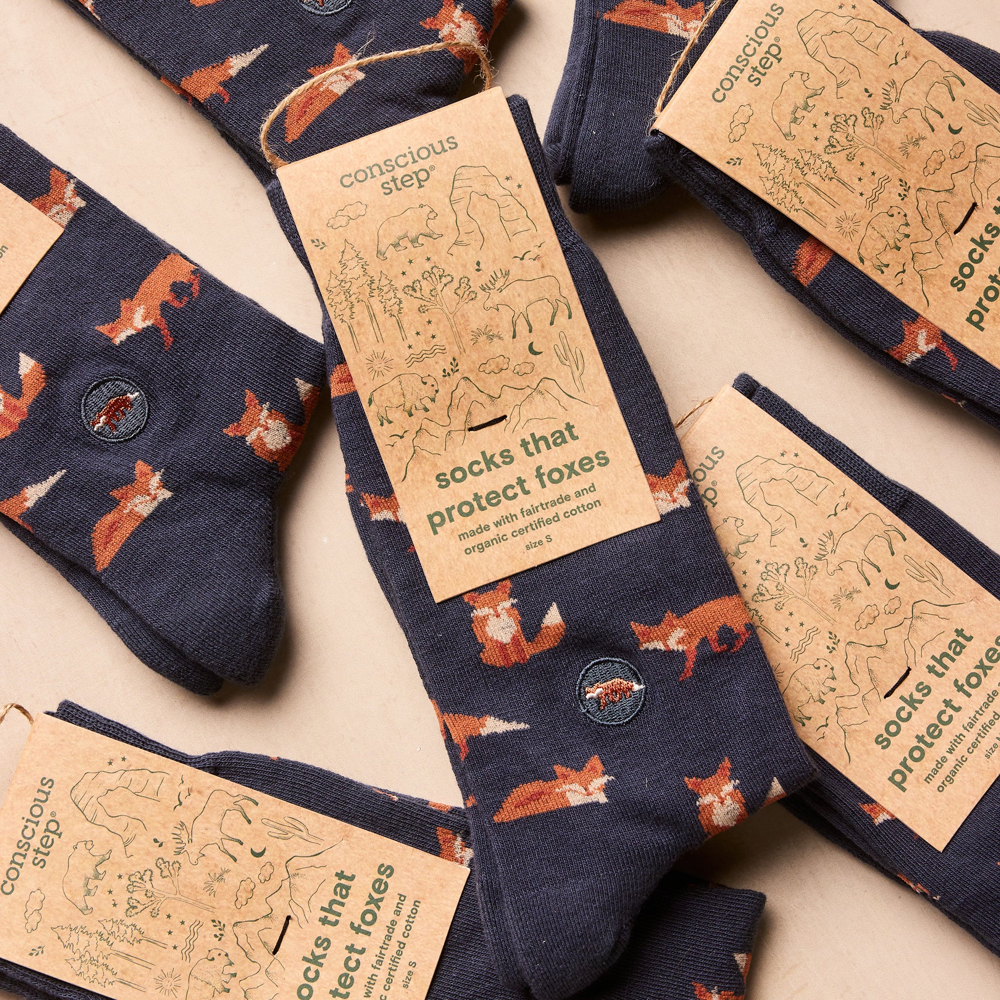 Socks that Protect Foxes - Conscious Step