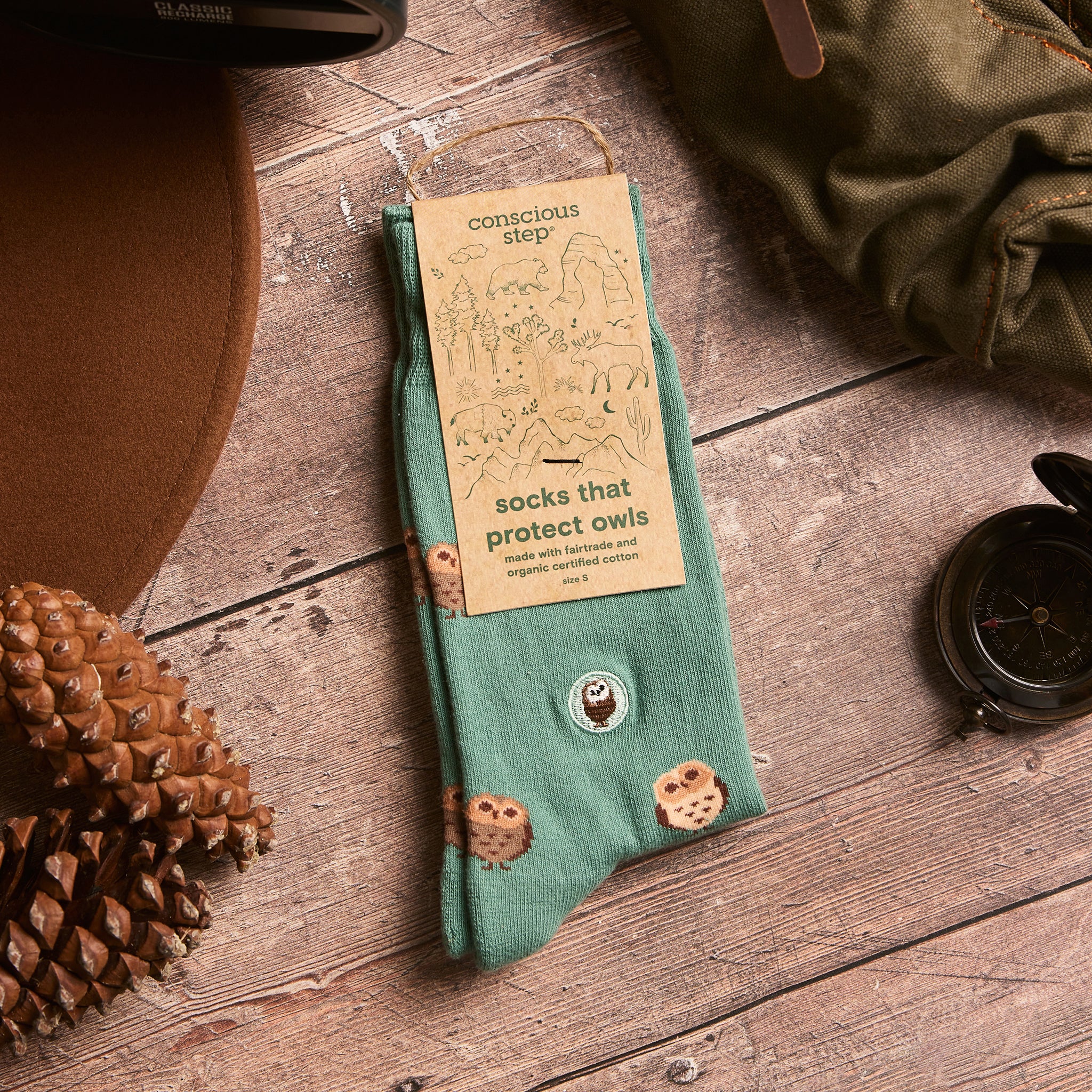Socks that Protect Owls - Conscious Step
