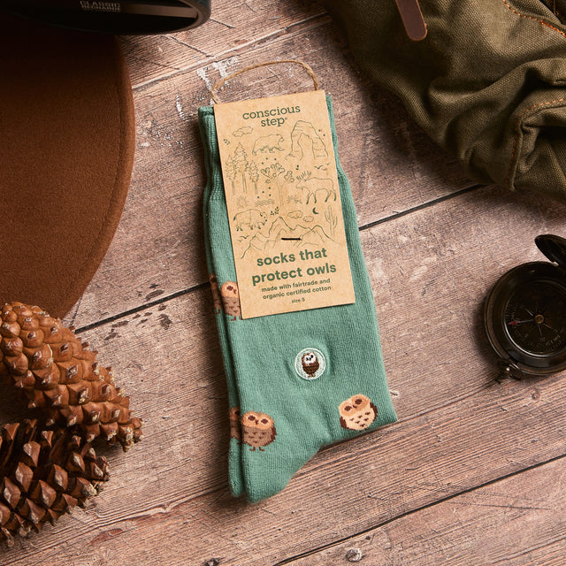 Socks that Protect Owls - Conscious Step