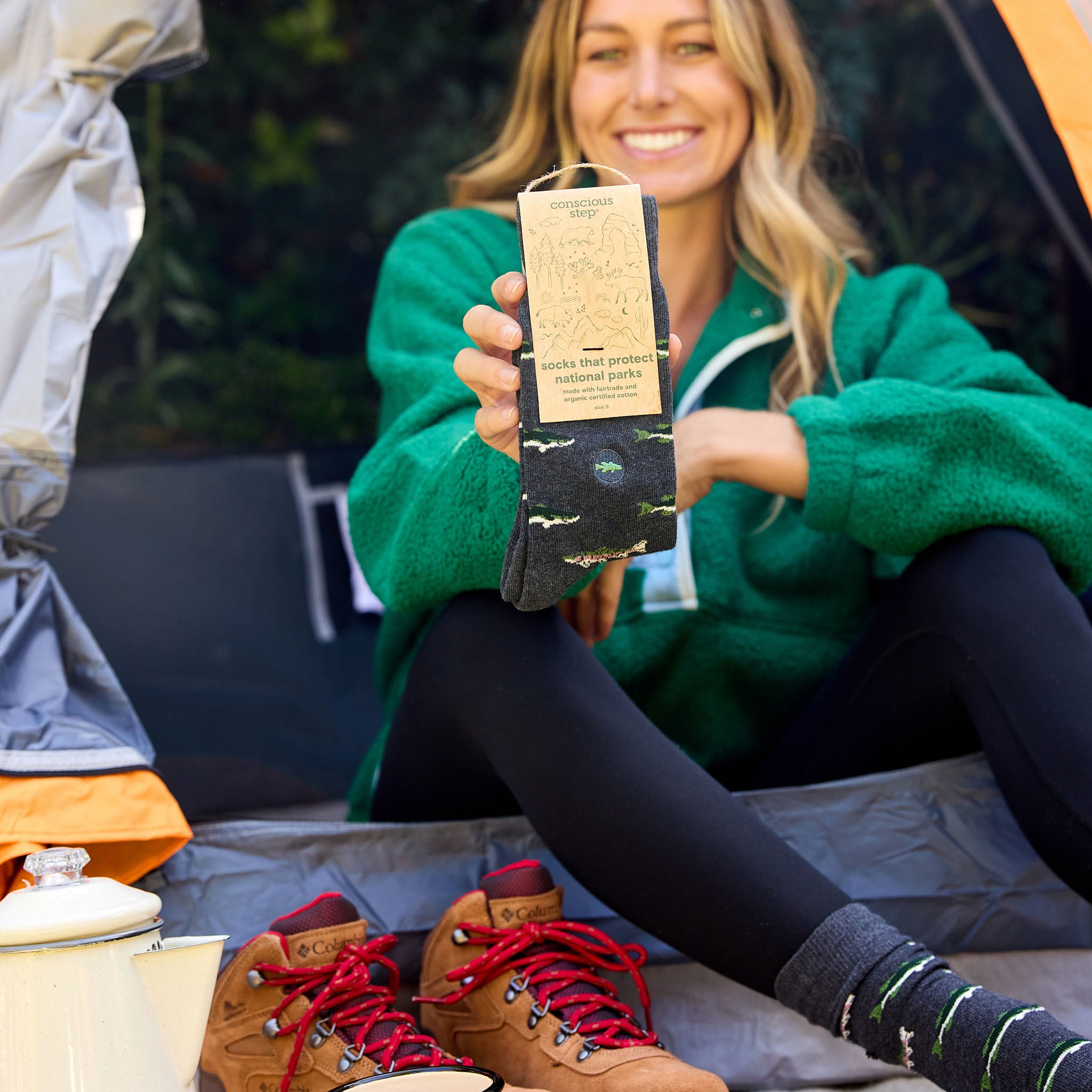 Socks that Protect National Parks - Conscious Step