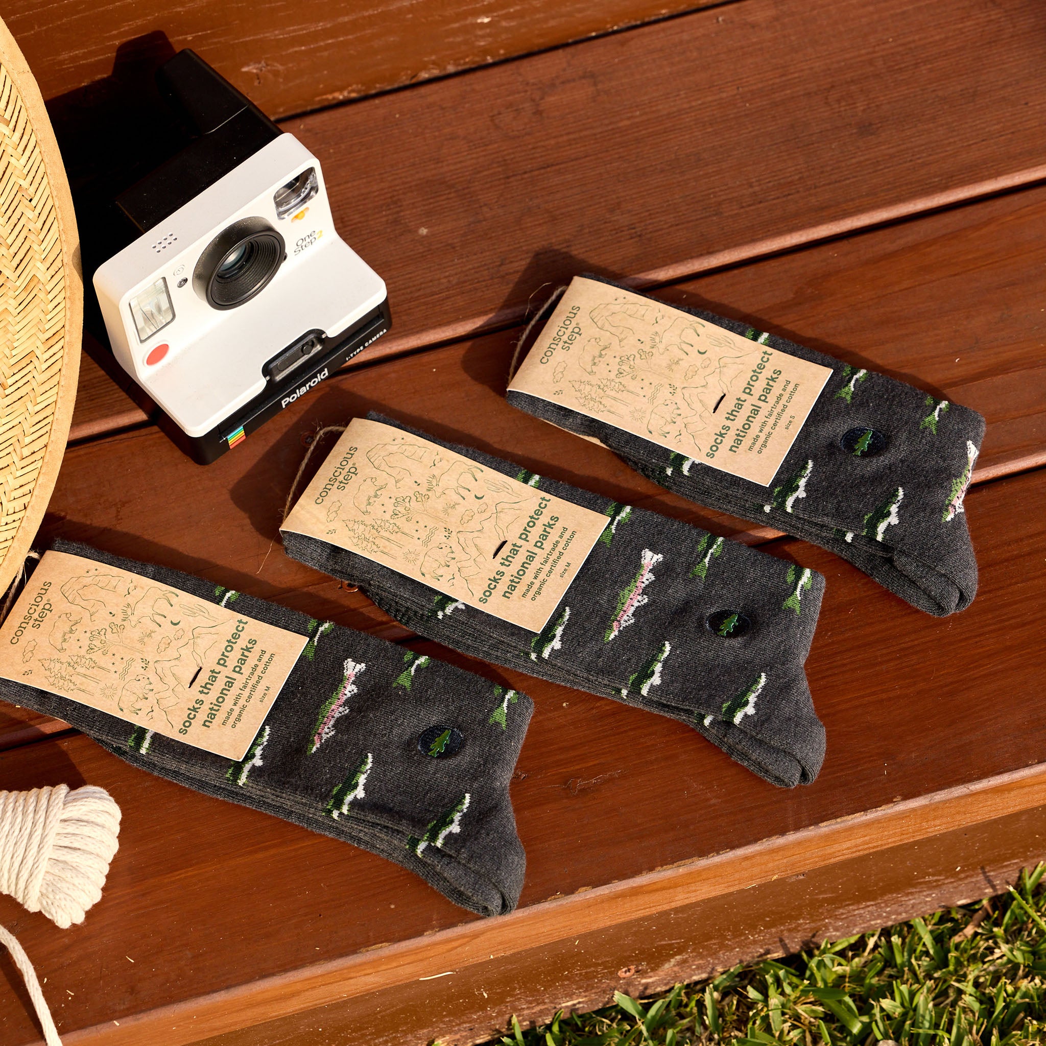 Socks that Protect National Parks - Conscious Step