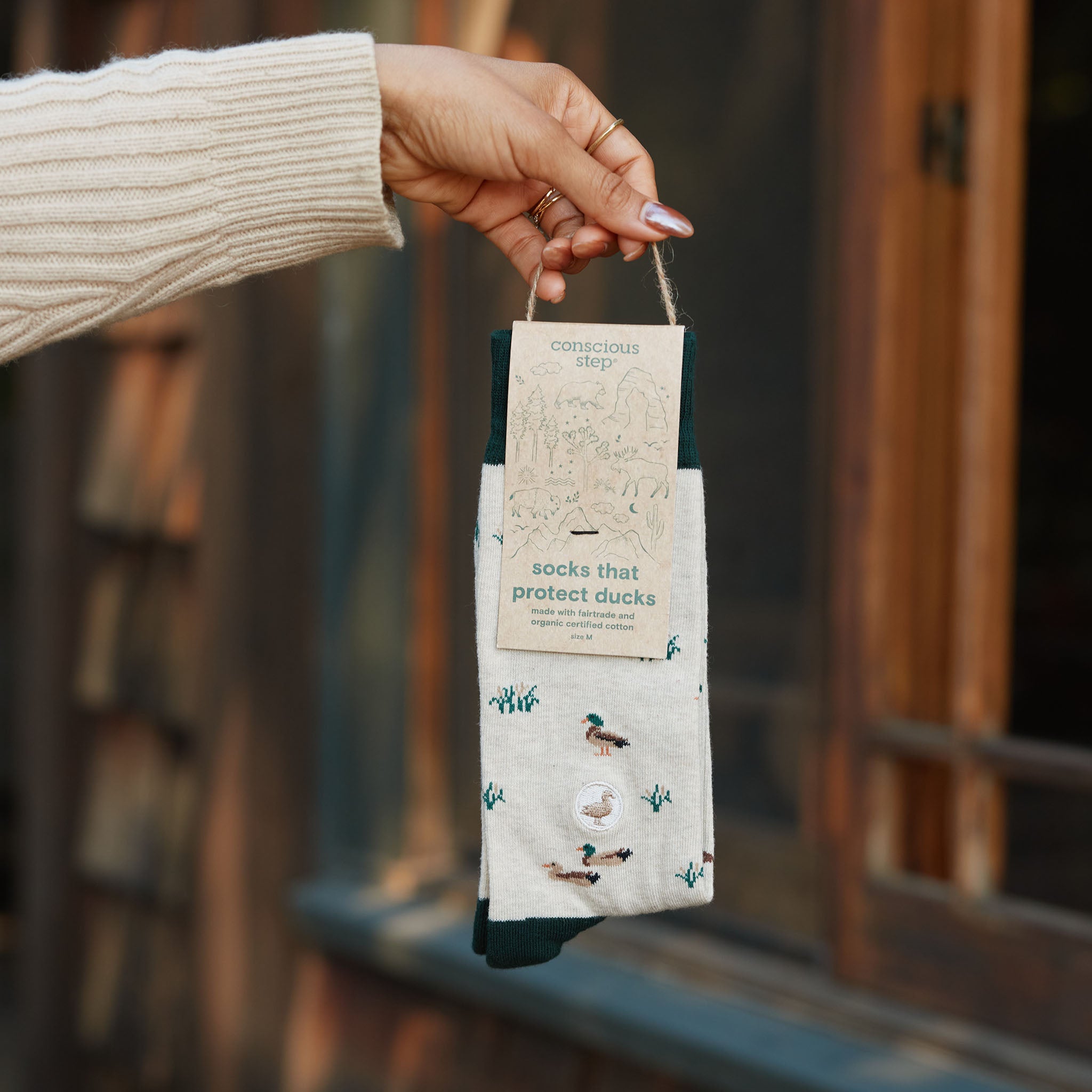 Socks that Protect Ducks - Conscious Step