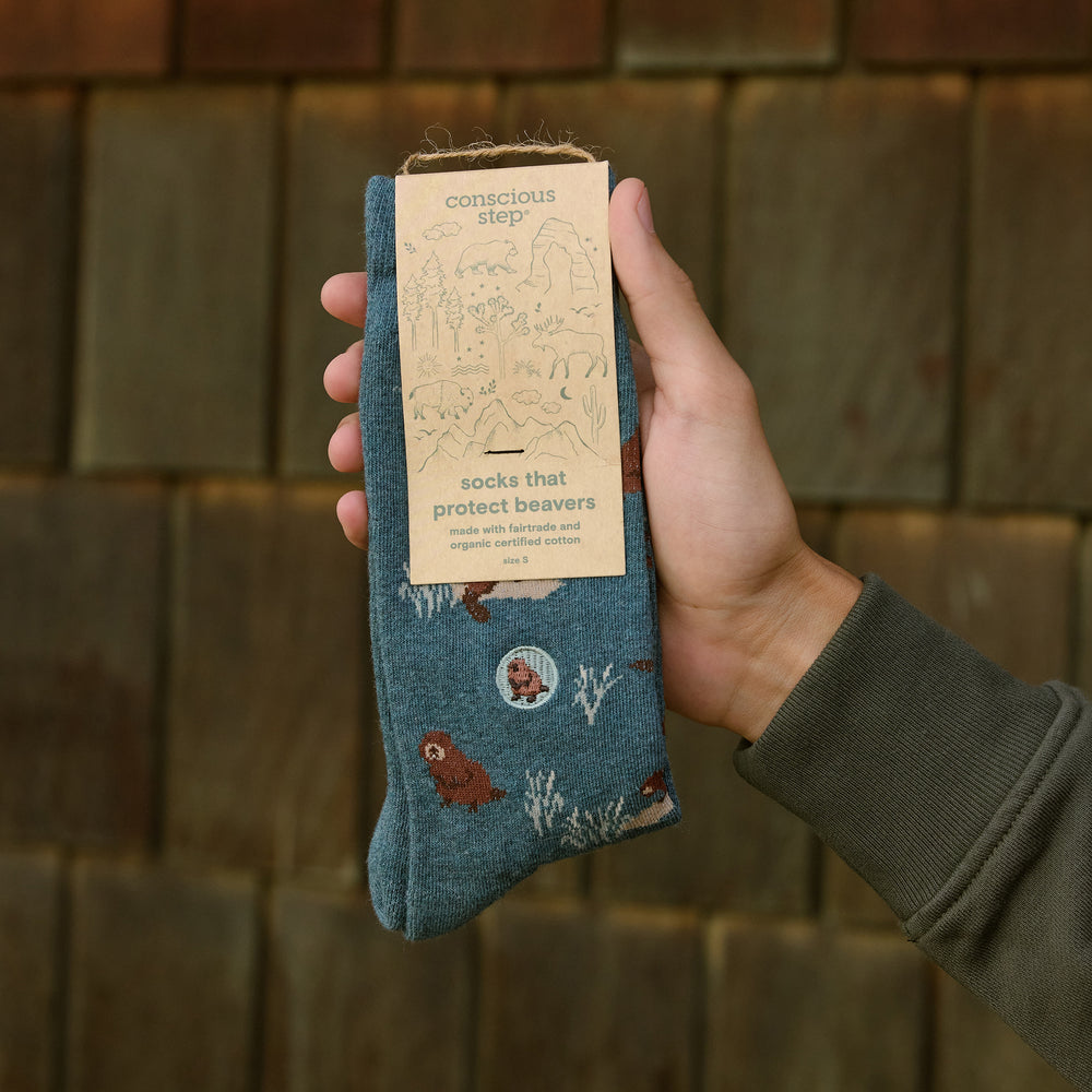 Socks that Protect Beavers - Conscious Step