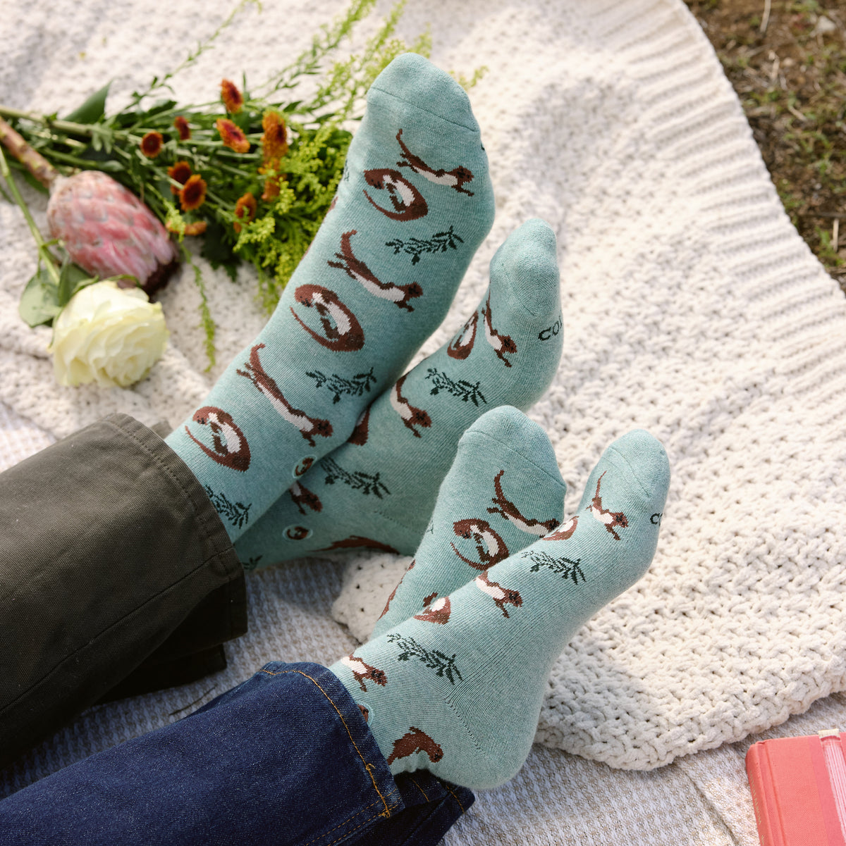Socks that Protect River Otters - Conscious Step