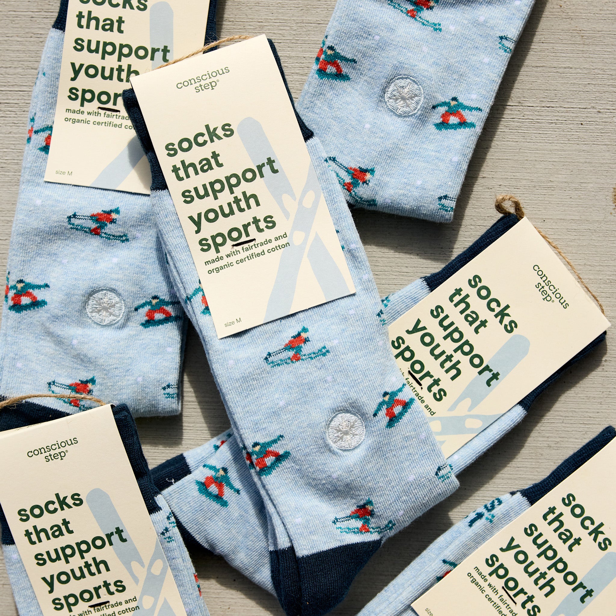 Socks that Support Youth Sports - Conscious Step