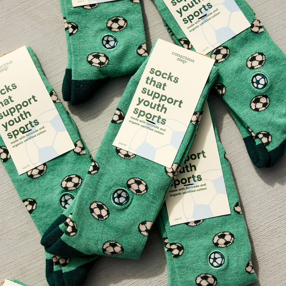 Socks that Support Youth Sports - Conscious Step