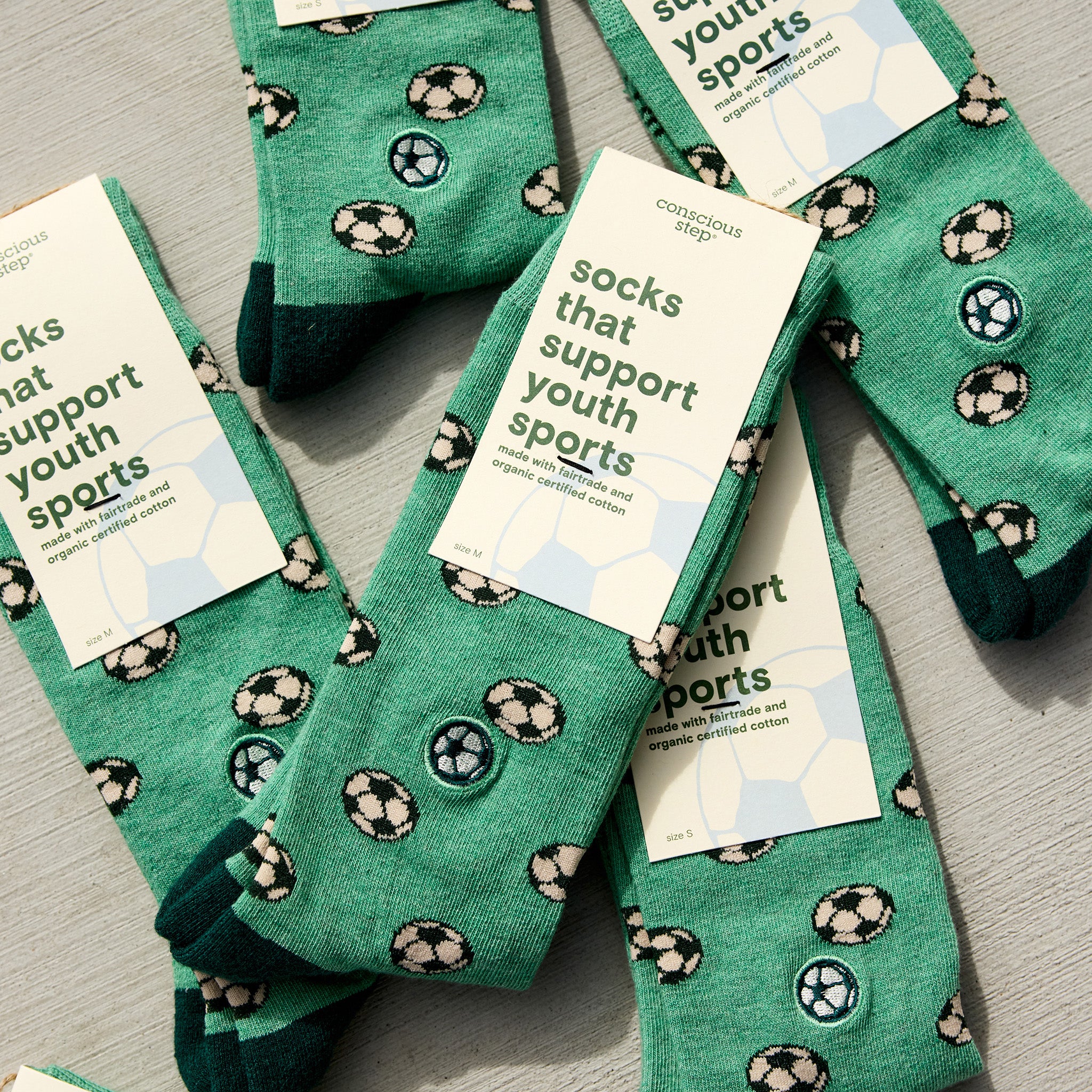 Socks that Support Youth Sports - Conscious Step