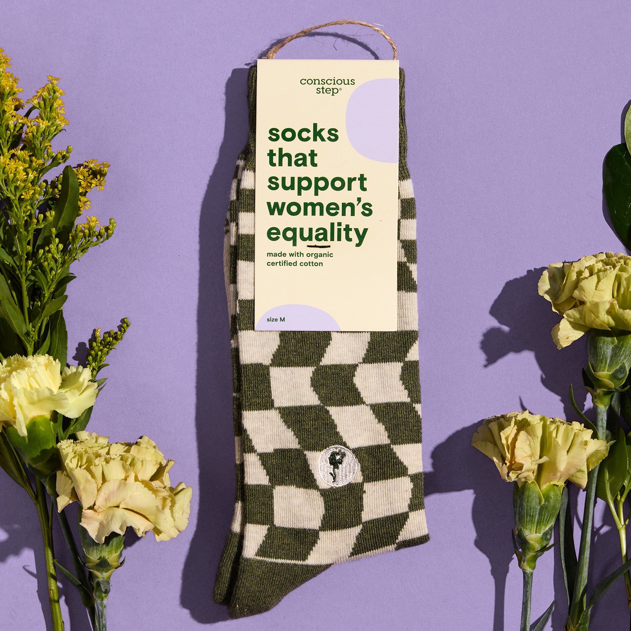 Socks that Support Women's Equality - Conscious Step